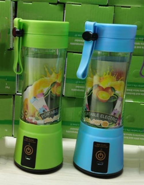 Przenośny blender z portem USB — mini mikser kuchenny do przygotowywania soków z owoców.