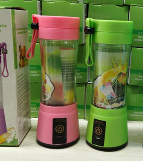 Przenośny blender z portem USB — mini mikser kuchenny do przygotowywania soków z owoców.