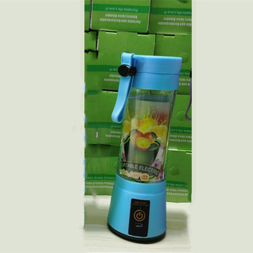 Przenośny blender z portem USB — mini mikser kuchenny do przygotowywania soków z owoców.