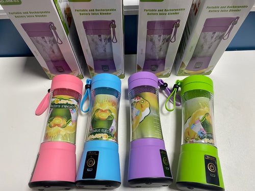 Przenośny blender z portem USB — mini mikser kuchenny do przygotowywania soków z owoców.
