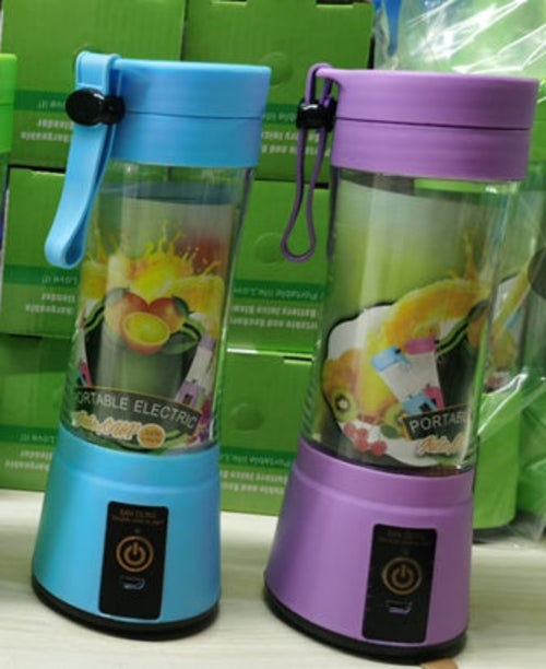 Przenośny blender z portem USB — mini mikser kuchenny do przygotowywania soków z owoców.
